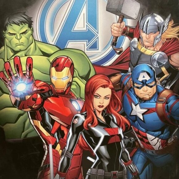 X-Men Avengers Marvel Heroes Canvas Wall Poster 16"x20" Exclusive Art Print GUC - Picture 2 of 14